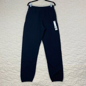 NEW Fruit of the Loom Mens Black Joggers Track Pants Size Medium